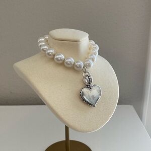 Pearl Heart Bracelet